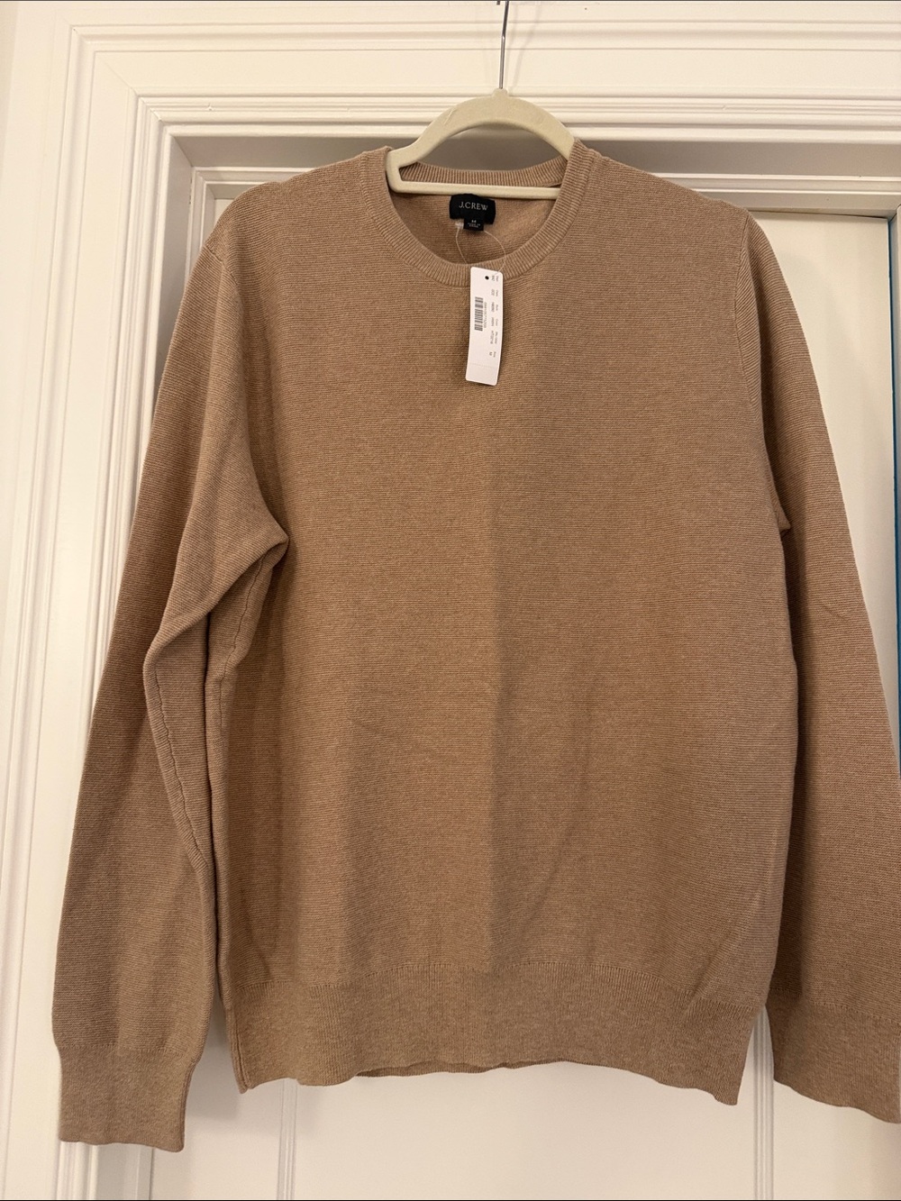 J. Crew Men’s Crewneck Sweater in Camel or Tan NWT